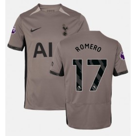 Tottenham Hotspur Cristian Romero #17 Tredje Kläder 2023-24 Kortärmad